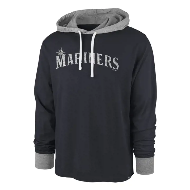 Haut à capuche MLB Domino Seattle Mariners Marine