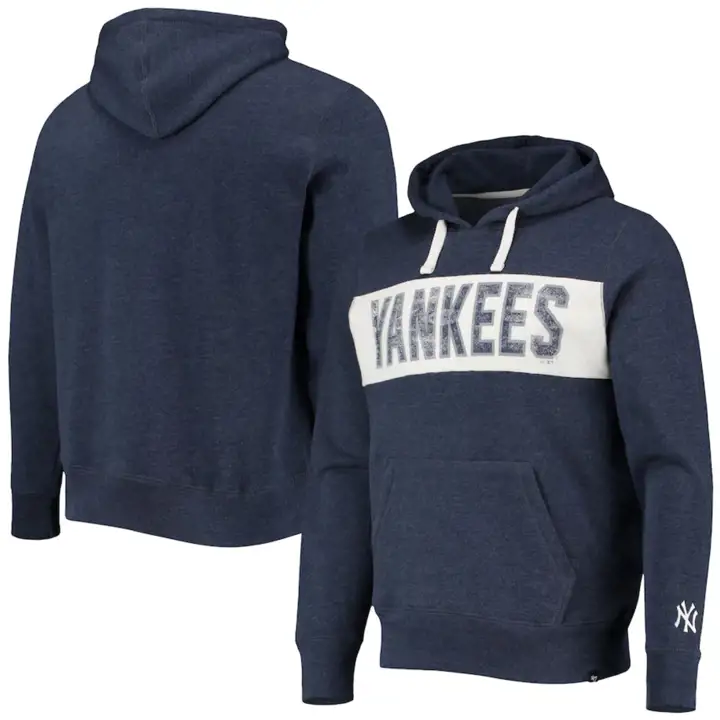 New York Yankees MLB Sweat à capuche Gibson BLEU MARINE