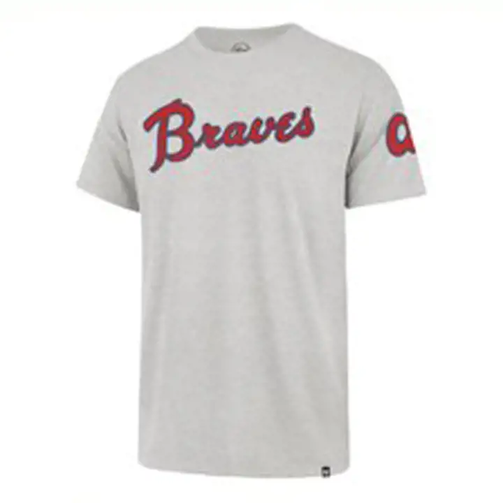T-shirt gris MLB 47 Fieldhouse Atlanta Braves