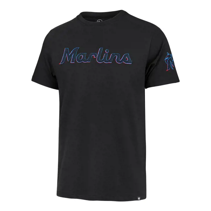 T-Shirt Miami Marlins MLB 47 Fieldhouse BLK