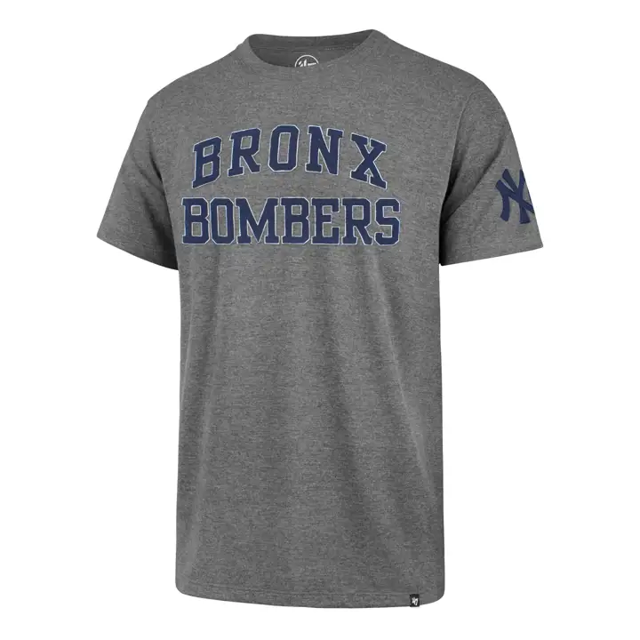 T-Shirt New York Yankees MLB 47 Fieldhouse Bronx Bombers GRIS