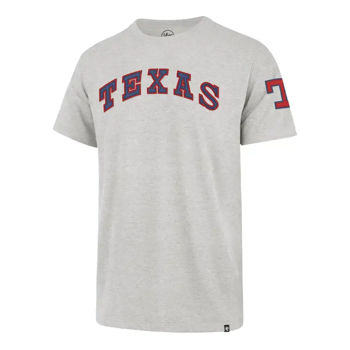 T-shirt « Fieldhouse » MLB 47 des Texas Rangers GRIS