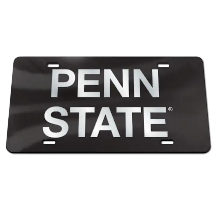 Penn State Nittany Lions F0997121 LicPlBlkOut blk