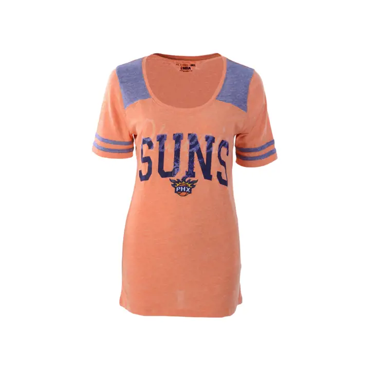 T-shirt Phoenix Suns NBA pour femme avec logo en arc de cercle