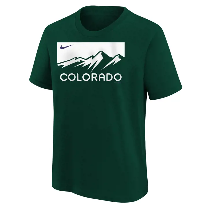 T-Shirt MLB Jeune City Connect N&N Colorado Rockies Charlie