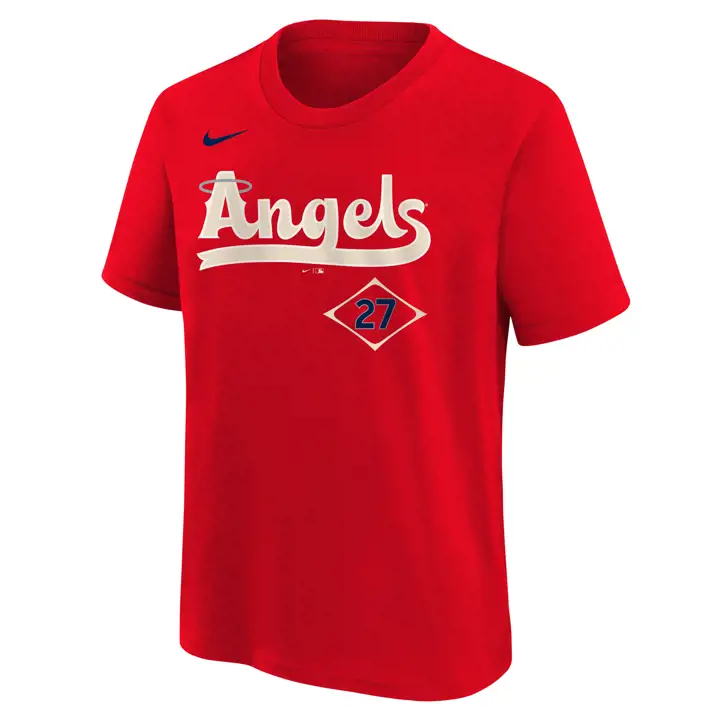 T-shirt Los Angeles Angels MLB Youth City Connect N&N Mike T