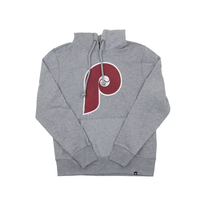 PHILLIES MLB Headline Hoodie gris