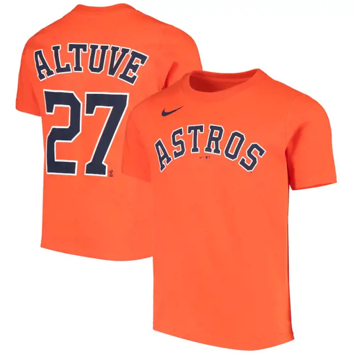 T-shirt joueur Houston Astros MLB pour jeune N&N Jose Altuve ORG