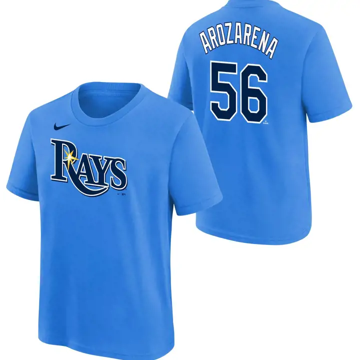 T-shirt Jeunesse MLB Tampa Bay Rays Joueur N&N Randy Arozarena LBL