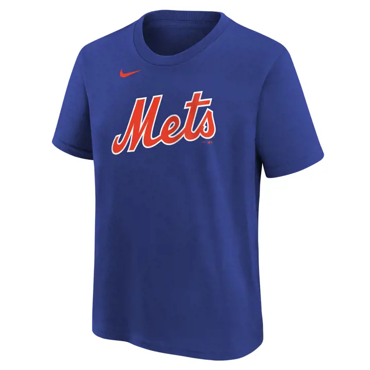 T-shirt Enfant MLB New York Mets N&N Joueur Francisco Lindor RBL
