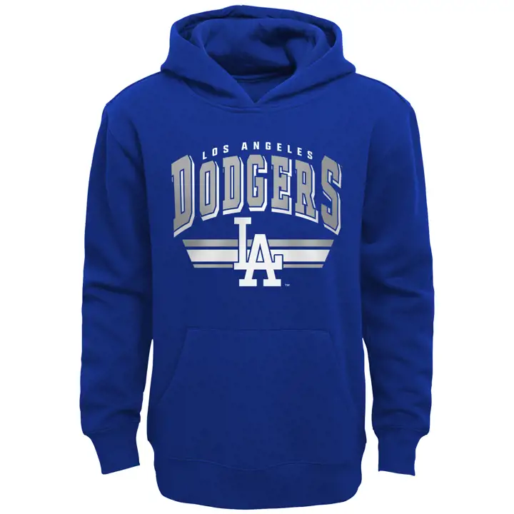 Sweat à capuche polaire BF Youth Los Angeles Dodgers MLB 21 rbl