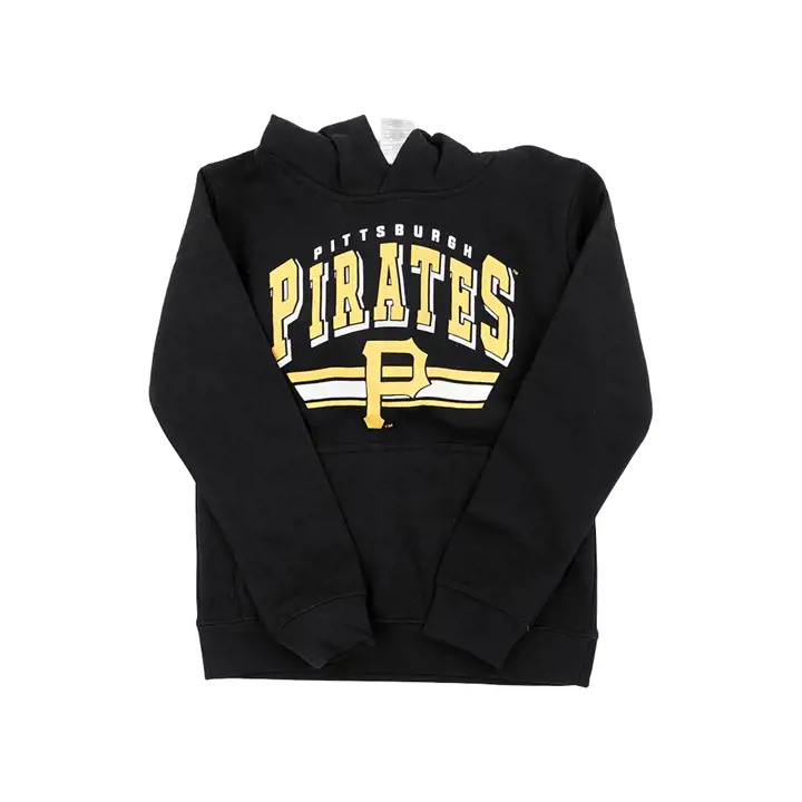 Pittsburgh Pirates MLB Sweat à Capuche en Molleton pour Jeune 21 Noir