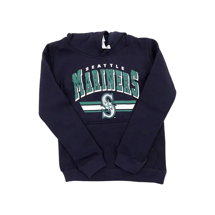 Sweat à capuche en polaire marine Seattle Mariners MLB pour jeunes BF 21