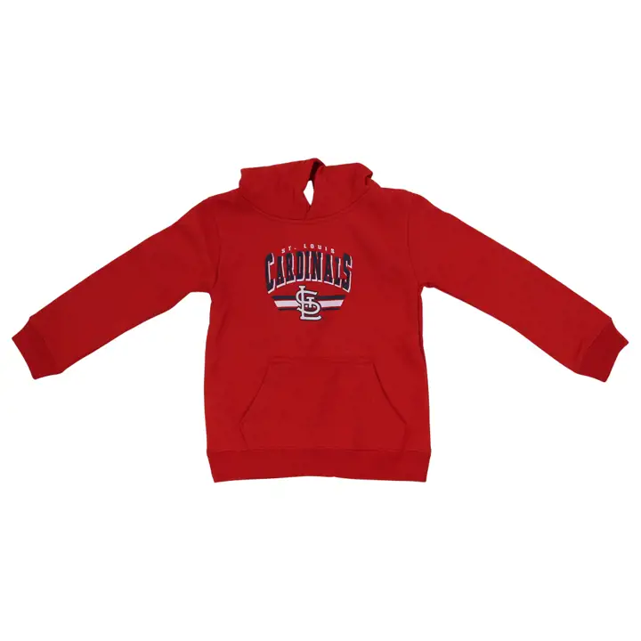 St. Louis Cardinals MLB Kids BF Sweat à Capuche Polaire 21 Rouge
