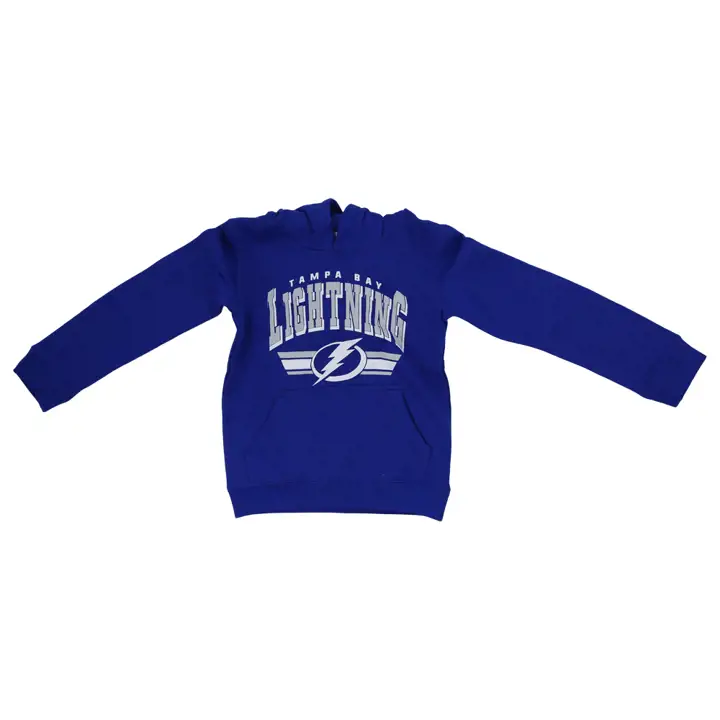 Chandail à capuchon polaire pour jeune Tampa Bay Lightning NHL 21 bleu