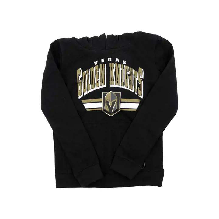 Chandail à capuchon en molleton pour jeunes NHL des Golden Knights de Vegas 21 noir
