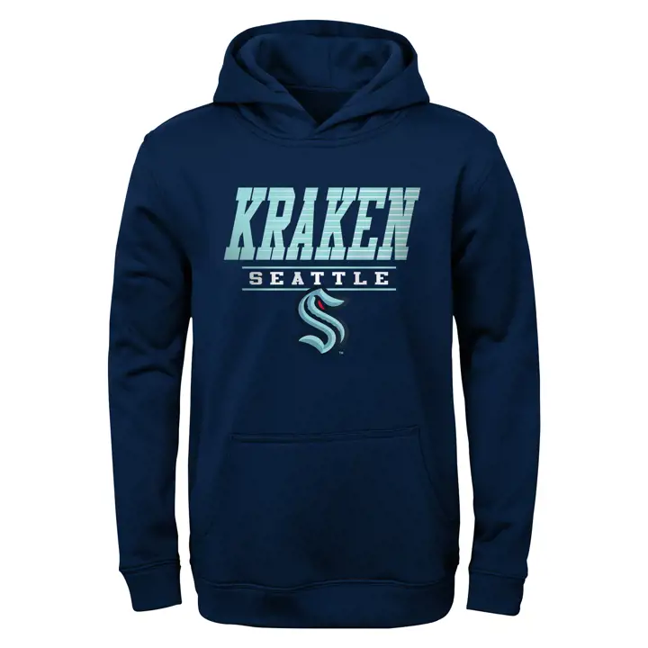Seattle Kraken NHL Youth BF Poly Hoodie 21 Marine