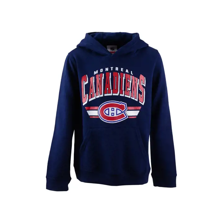 Chandail à capuchon en molleton BF des Canadiens de Montréal LNH pour jeunes 21 Rouge