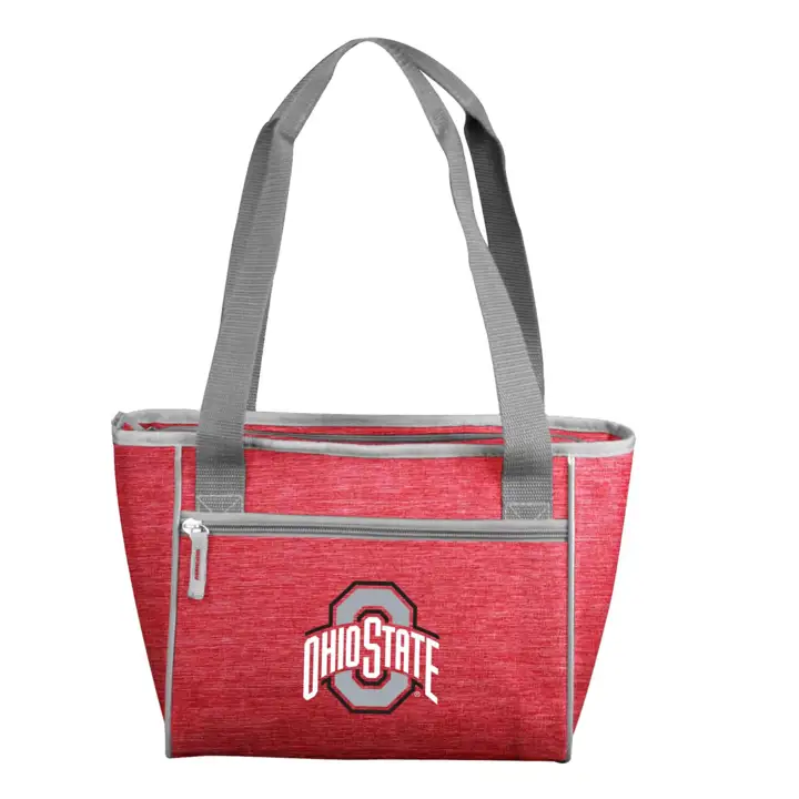 Sac isotherme fourre-tout Ohio St B 16 Can Cooler Crosshatch Ast