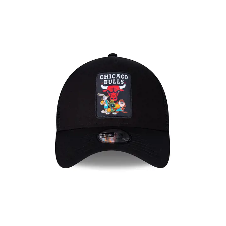 Casquette trucker Chicago Bulls Space Jam avec personnage BLK/BLK