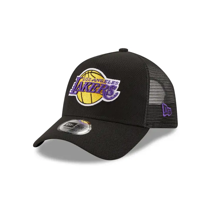 Los Angeles Lakers NBA Trucker Noir/Noir