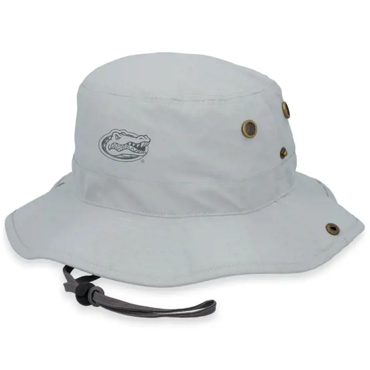 Boonie Bucket NCAA Florida Gators gris clair