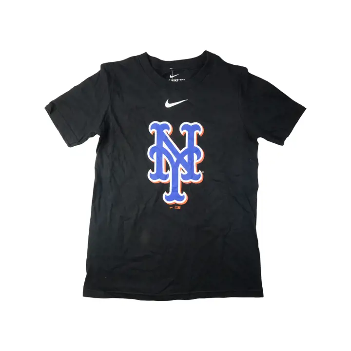 T-shirt enfant New York Mets MLB Nike Logo noir