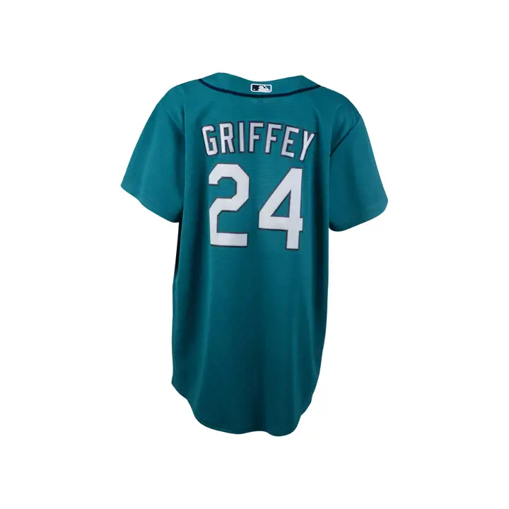 Mariners MLB Nike YTH Coop Jersey Ken Griffey Jr. TEAL