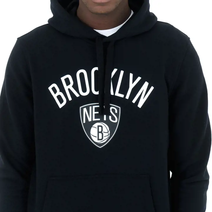 Brooklyn Nets NBA HOODY NOS BLK