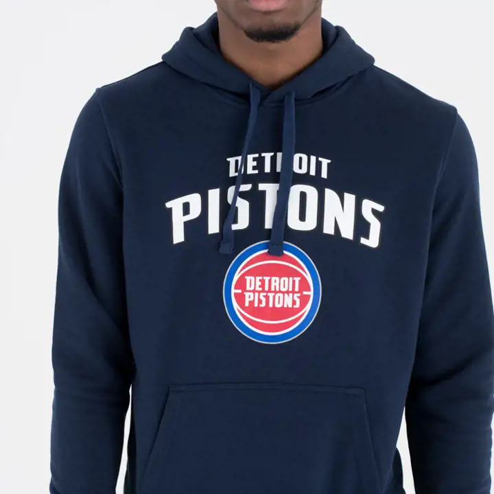 Detroit Pistons NBA HOODY NOS BLEU MARINE
