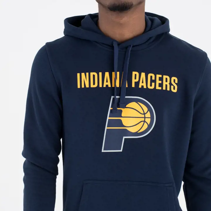 Sweat à capuche NBA Indiana Pacers NEUF MARINE