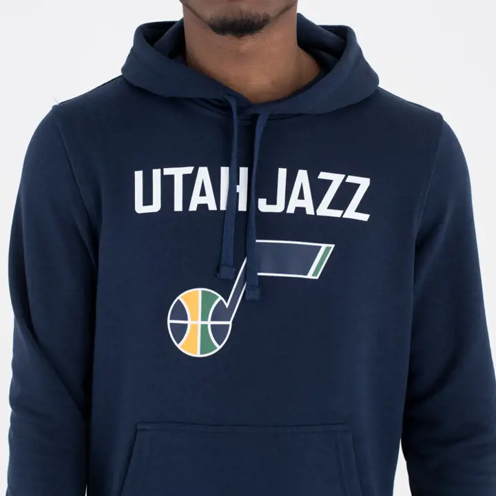 Utah Jazz NBA HOODY NEUF BLEU MARINE