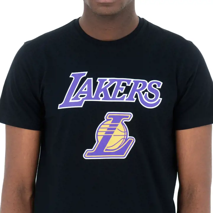 Los Angeles Lakers NBA SS TEE NOIR