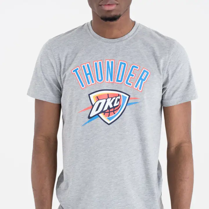 T-SHIRT NBA Oklahoma City Thunder SS GRIS