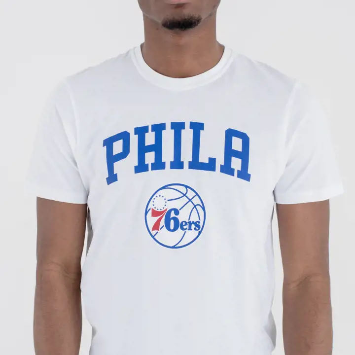 T-SHIRT NBA PHILADELPHIA 76ERS WHT