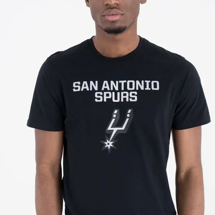 T-SHIRT NBA SAN ANTONIO SPURS NOIR