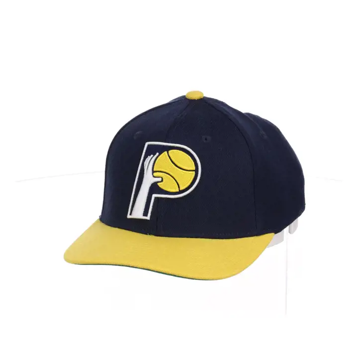Casquette snapback extensible 2 tons 2.0 NBA Indiana Pacers BLEU MARINE/JAUNE