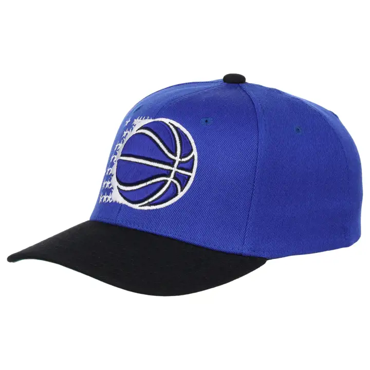 Orlando Magic NBA Team 2 Tone 2.0 Casquette extensible à bouton-pression BLEU/NOIR/