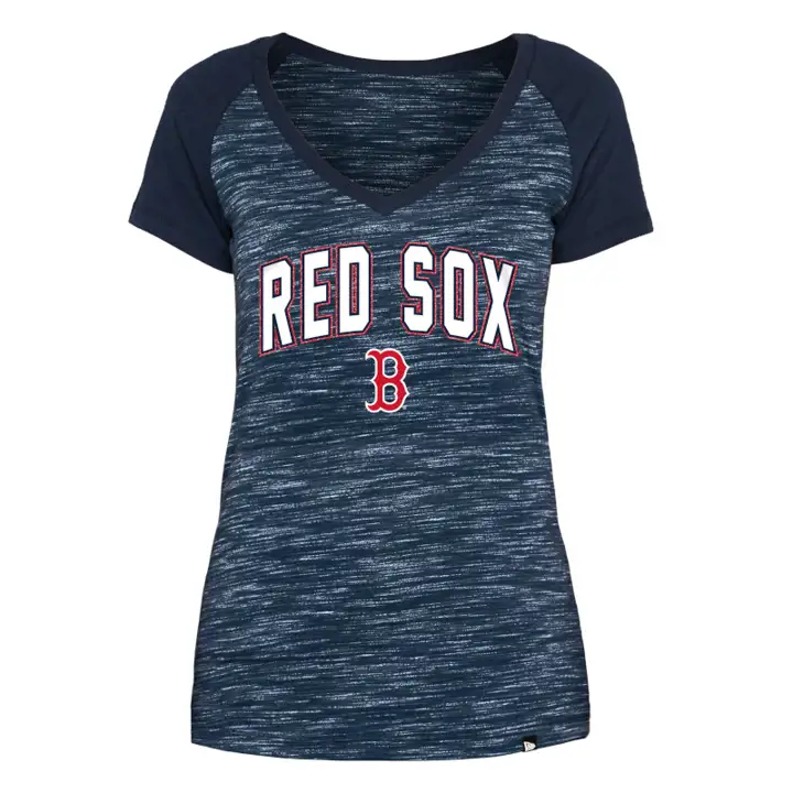 T-shirt Femme MLB Boston Red Sox Reverse Space Dye 22 MARINE