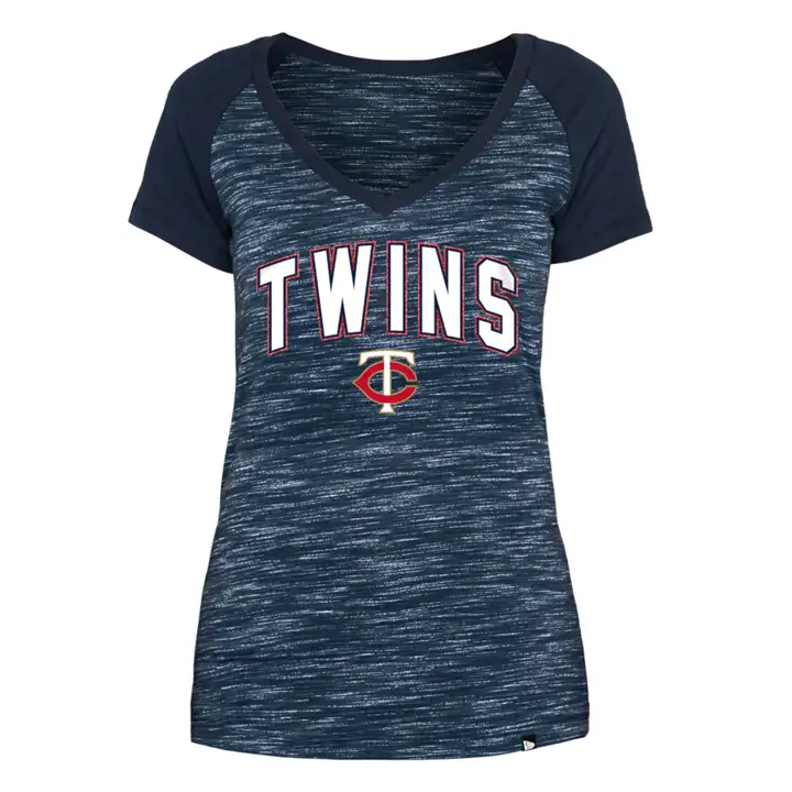 T-shirt femme Reverse Space Dye MINNESOTA TWINS MLB 22 NAV