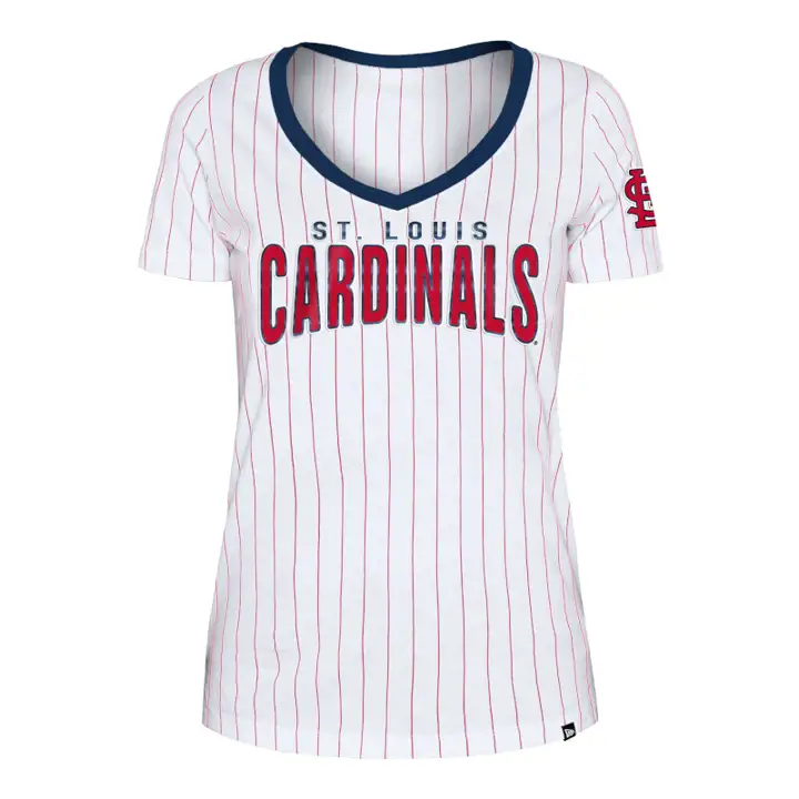 T-shirt Femme Rayé Contrastant ST. LOUIS CARDINALS MLB 2