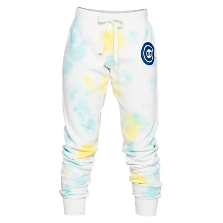 Pantalon de jogging tie-dye 22 AST pour femme MLB Chicago Cubs