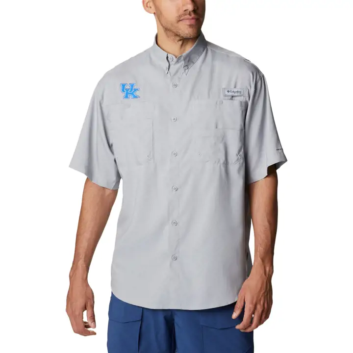 Chemise Tamiami NCAA Kentucky Wildcats GRIS