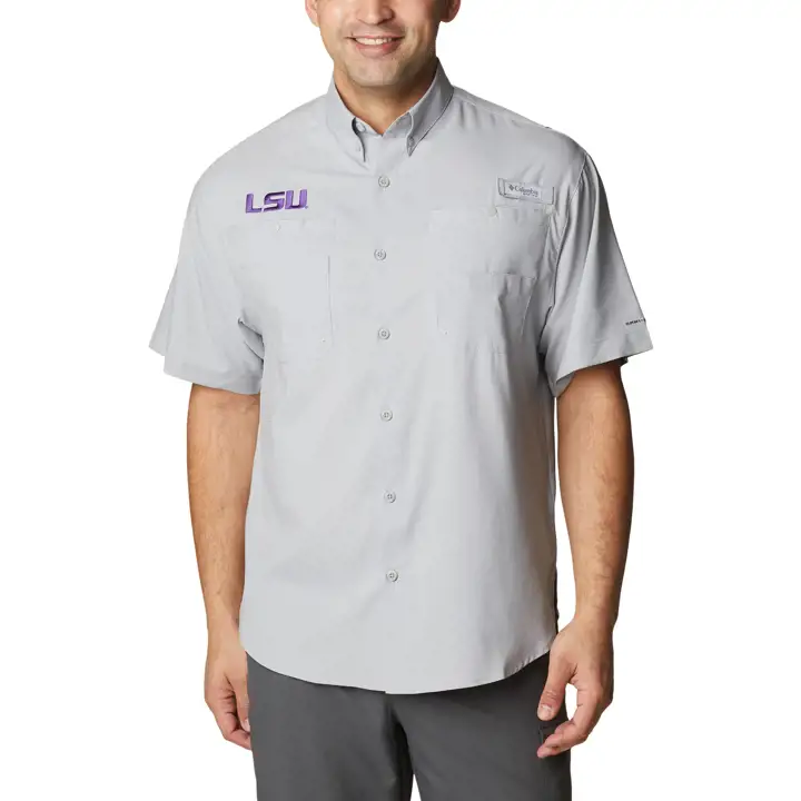 L.S.U. NCAA Tamiami Chemise GRIJUM
