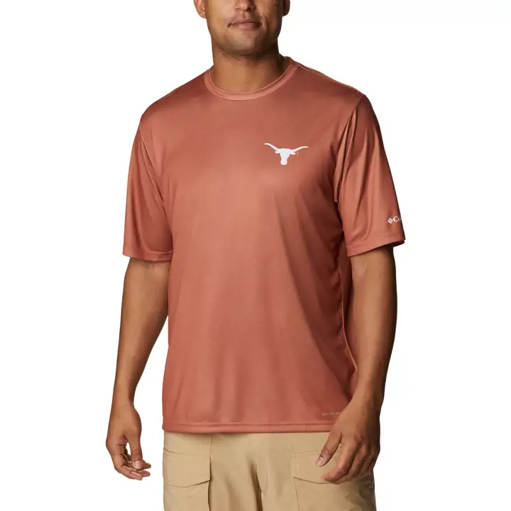 Texas Longhorns NCAA T-shirt CHARBON à motif tacle terminal