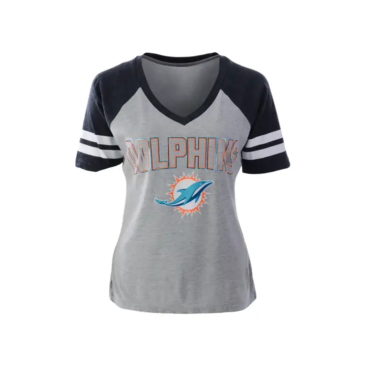 T-shirt NFL femme Cleveland Browns First Pick GRY