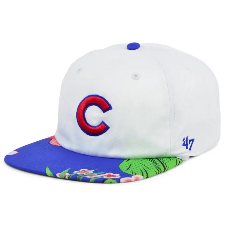 Casquette Chicago Cubs Hurley '47 MLB Captain blanche