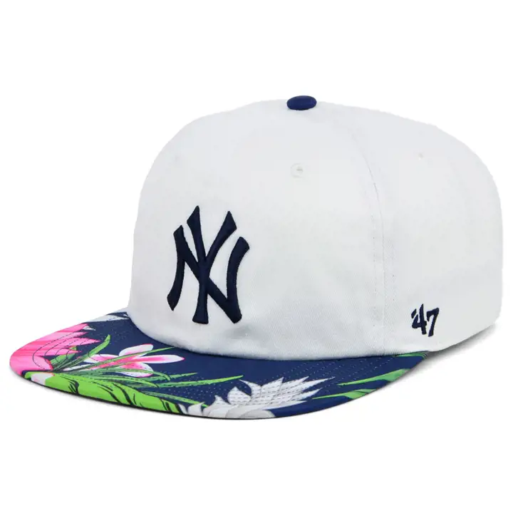 New York Yankees Casquette Hurley '47 MLB Captain blanc