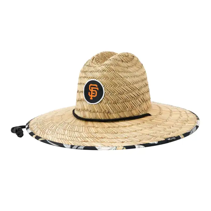 Chapeau de paille MLB '47 Hurley des Giants de San Francisco naturel