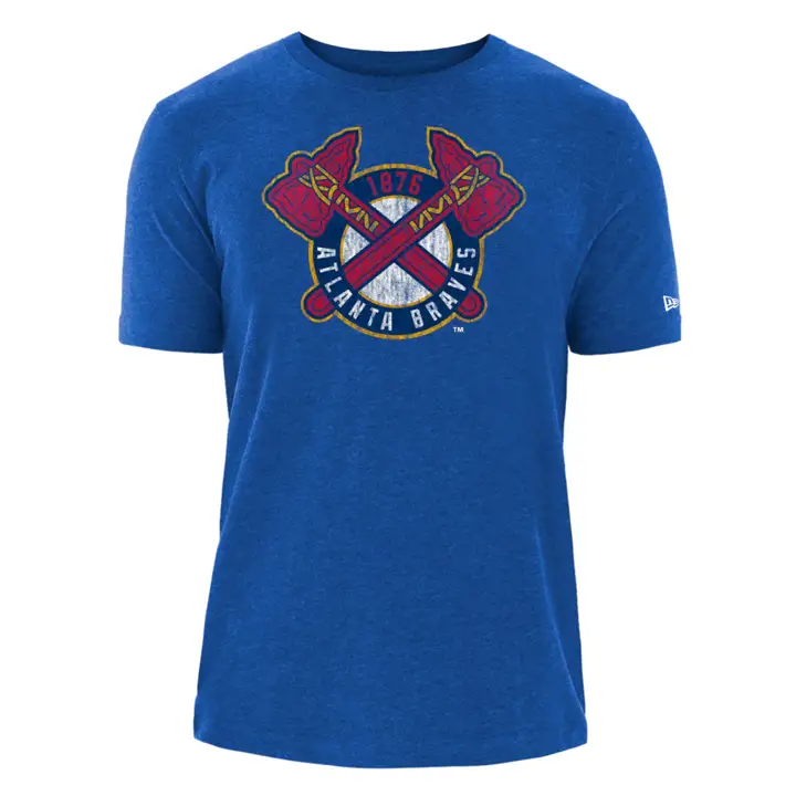 T-shirt Atlanta Braves MLB NE Coop Patch Blend RBL